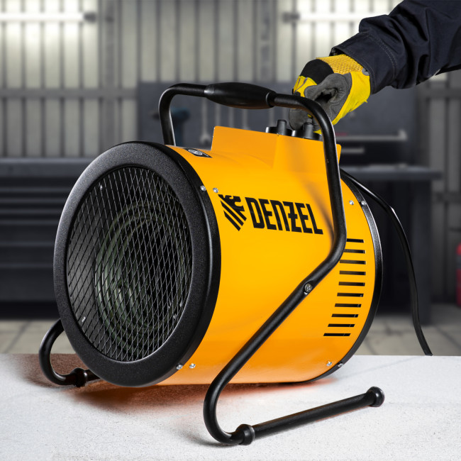 Тепловая пушка SFH-9000, 400 В, 850 м3/ч, вентилятор 3 режима, 6000/9000 Вт Denzel в Новосибирске