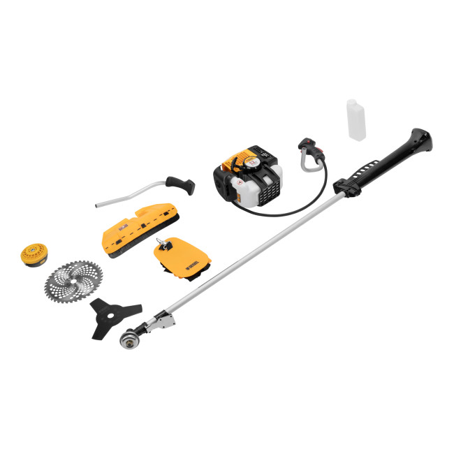 Триммер бензиновый DGT-52-PRO, анти-вибро, 52 см3, неразъем, состоит из 2 частей Denzel в Новосибирске