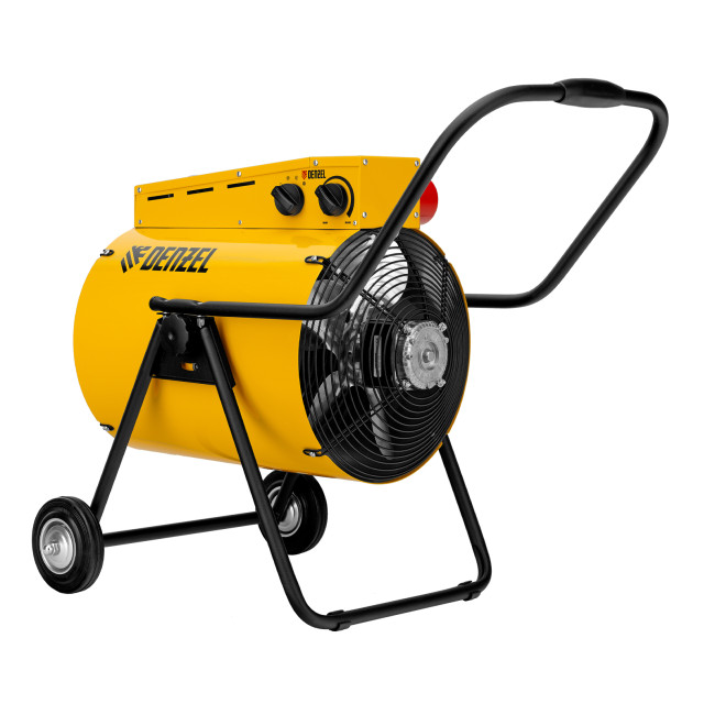 Тепловая пушка SFH-15000, 400 В, 1600 м3/ч, вентилятор 3 режима, 9000/15000 Вт Denzel в Новосибирске