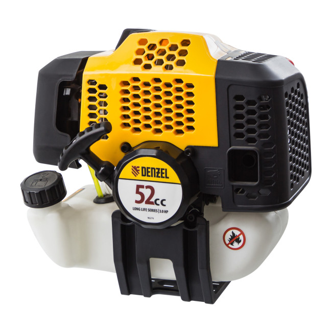 Триммер бензиновый мультифункциональный DGT-52S-MAX, 52 см3, разъёмная штанга Denzel в Новосибирске