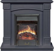 Каминокомплект Boston - Серый графит (Высота 925см) с очагом Majestic FX Black Каминокомплект Boston - Серый графит (Высота 925см) с очагом Majestic FX Black
