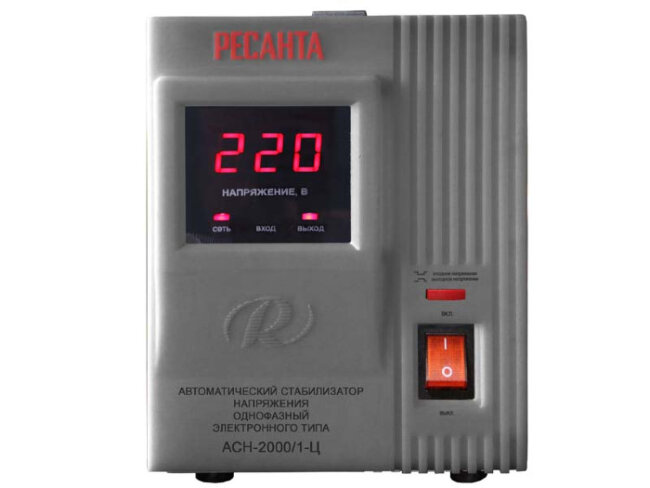 Стабилизатор напряжения РЕСАНТА АСН-2000/1-Ц в Новосибирске