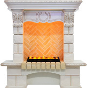 Каминокомплект Pierre Luxe - Слоновая кость / Шампань (Высота 975мм) с очагом Cassette 400 LNH-INT PS (без дров) Каминокомплект Pierre Luxe - Слоновая кость / Шампань (Высота 975мм) с очагом Cassette 400 LNH-INT PS (без дров)