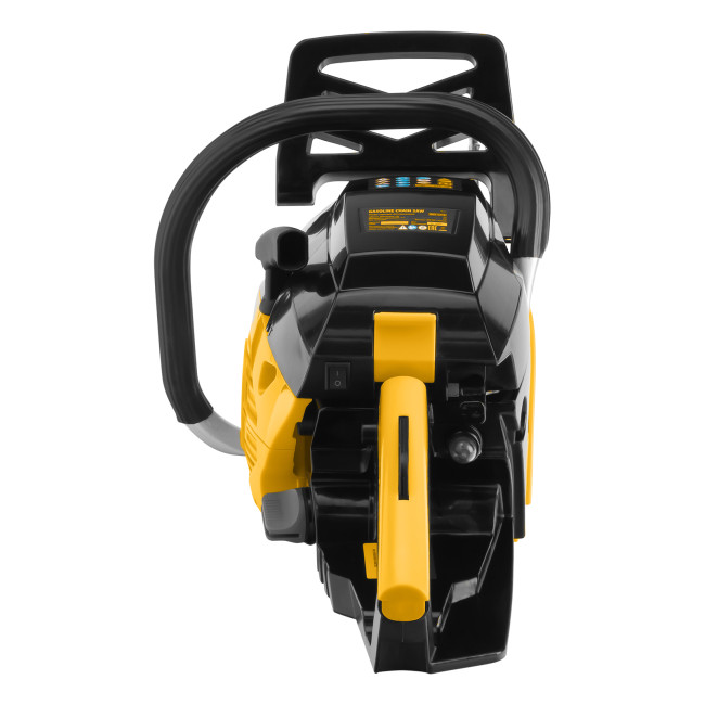 Пила цепная бензиновая DGS-5218, шина 45 см, 52 см3, 3.5 л.с, шаг 0.325, паз 1.5 мм, 72 звена Denzel в Новосибирске