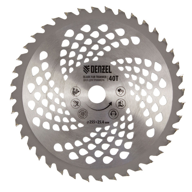 Триммер бензиновый DTL-33S, 33 см3, разъемная штанга, состоит из 2 частей Denzel в Новосибирске