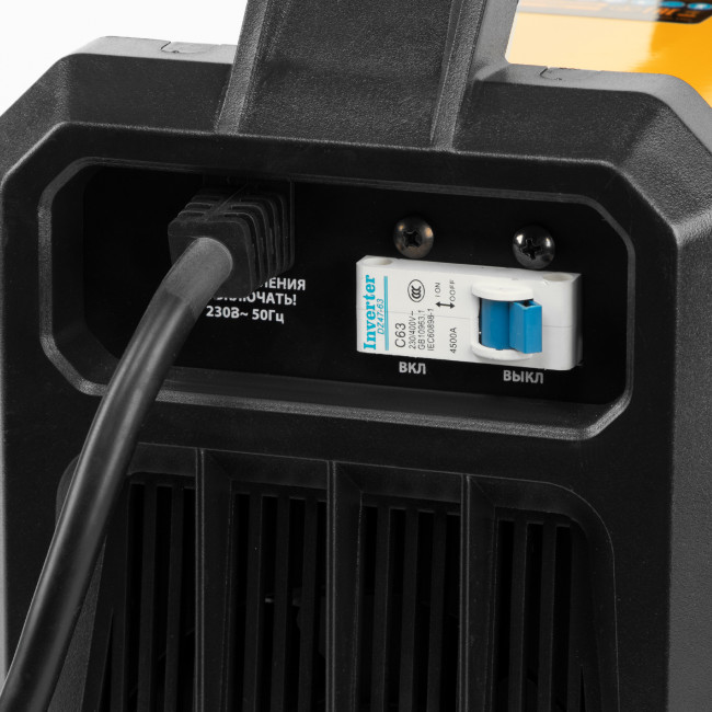 Аппарат инвертор. дуговой сварки DM-220 Standart, 220 А, ПВ 60% Denzel в Новосибирске