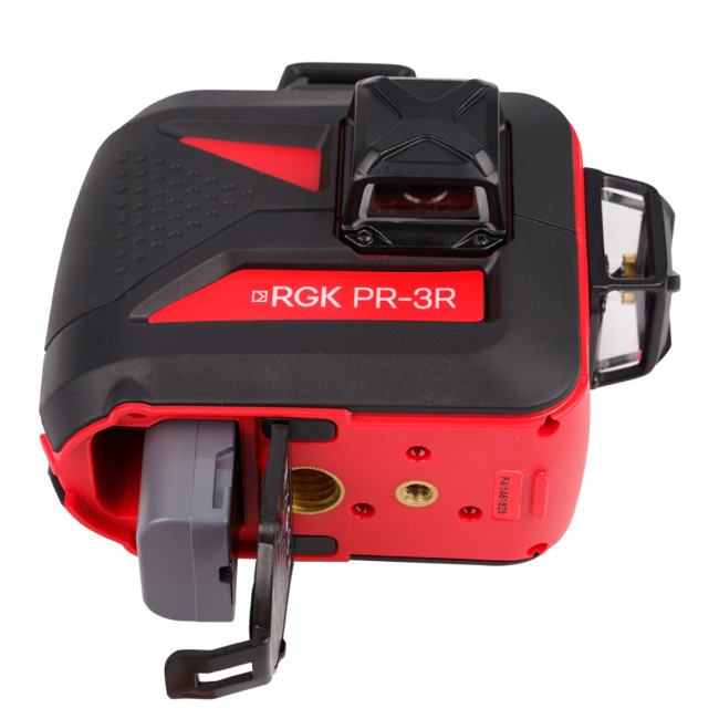 Комплект: лазерный уровень RGK PR-3R + штатив рейка приемник в Новосибирске Комплект: лазерный уровень RGK PR-3R + штатив рейка приемник в Новосибирске