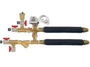 Узел обвязки фанкойла с трехходовым клапаном Kvs 2,5