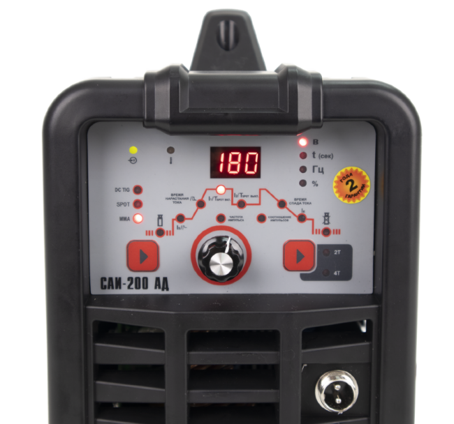 Сварочный аппарат инверторный Ресанта САИ-200АД в Новосибирске