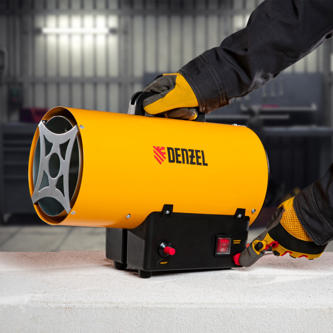 Газовая тепловая пушка GHG-15, 15 кВт, 500 м3/ч, пропан-бутан Denzel в Новосибирске Газовая тепловая пушка GHG-15, 15 кВт, 500 м3/ч, пропан-бутан Denzel в Новосибирске