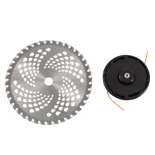Триммер бензиновый DTL-43, 43 см3, неразъемная штанга, состоит из 2 частей Denzel в Новосибирске