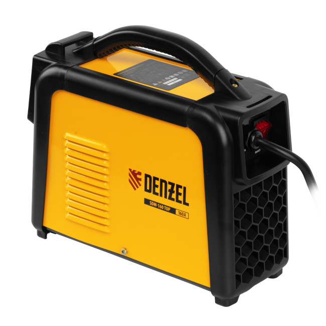 Аппарат инвертор. дуговой сварки SDM-160 Top, 160 А, ПВ 80% Denzel в Новосибирске