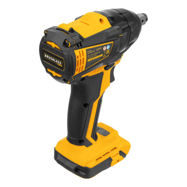 Гайковерт ударный аккумуляторный бесщет CIW-IB-300-0, Li-ion, 18В, 300Нм Denzel в Новосибирске