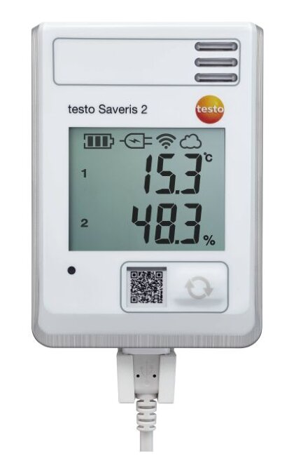 Wi-Fi логгер данных температуры и влажности Testo Saveris 2-H1 в Новосибирске