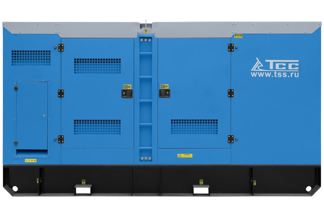Дизельный генератор ТСС АД-300С-Т400 в шумозащитном кожухе с АВР в Новосибирске
