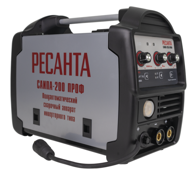 Сварочный полуавтомат Ресанта САИПА-200ПРОФ (MIG/MAG) в Новосибирске