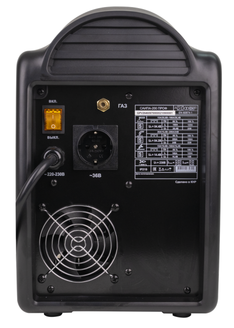 Сварочный полуавтомат Ресанта САИПА-200ПРОФ (MIG/MAG) в Новосибирске