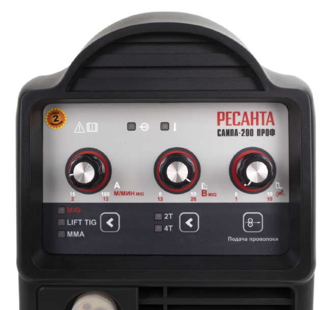 Сварочный полуавтомат Ресанта САИПА-200ПРОФ (MIG/MAG) в Новосибирске