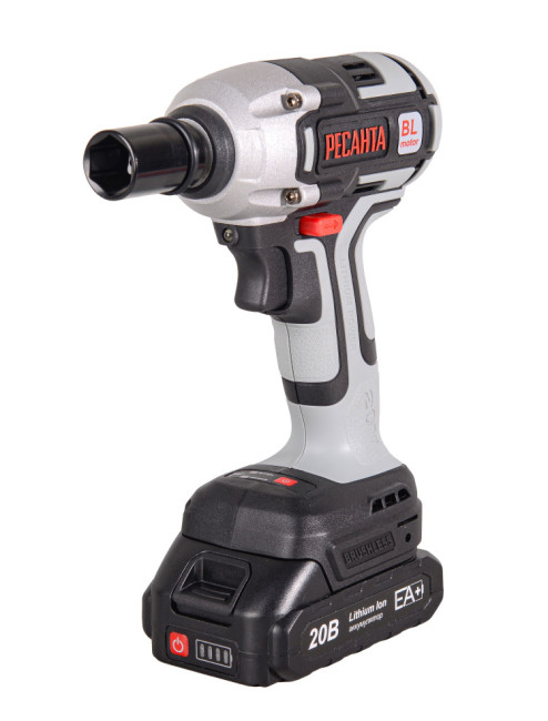 Гайковерт аккумуляторный Ресанта АГ-300/20L (в комплекте 2 АКБ и ЗУ) в кейсе в Новосибирске