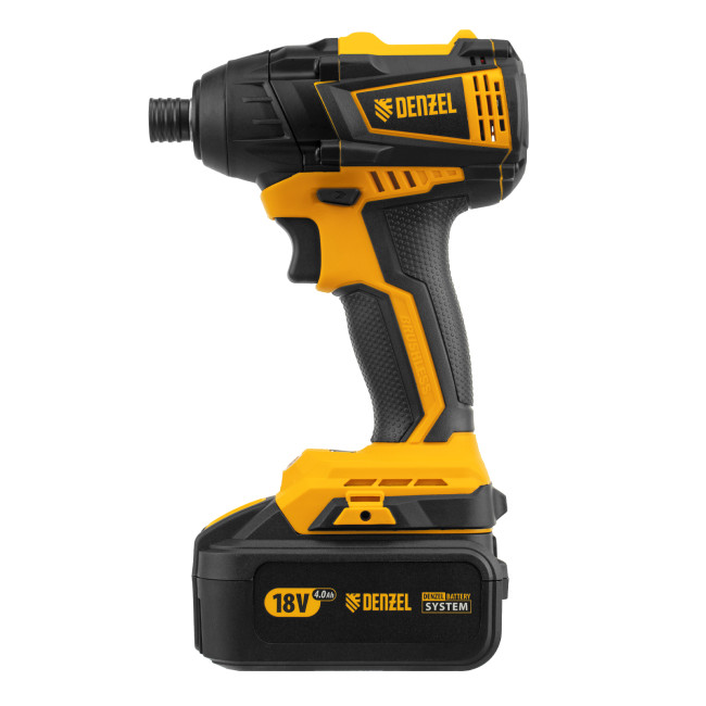 Винтоверт ударный аккумуляторный бесщет CID-IB-200 18В Li-Ion Denzel в Новосибирске