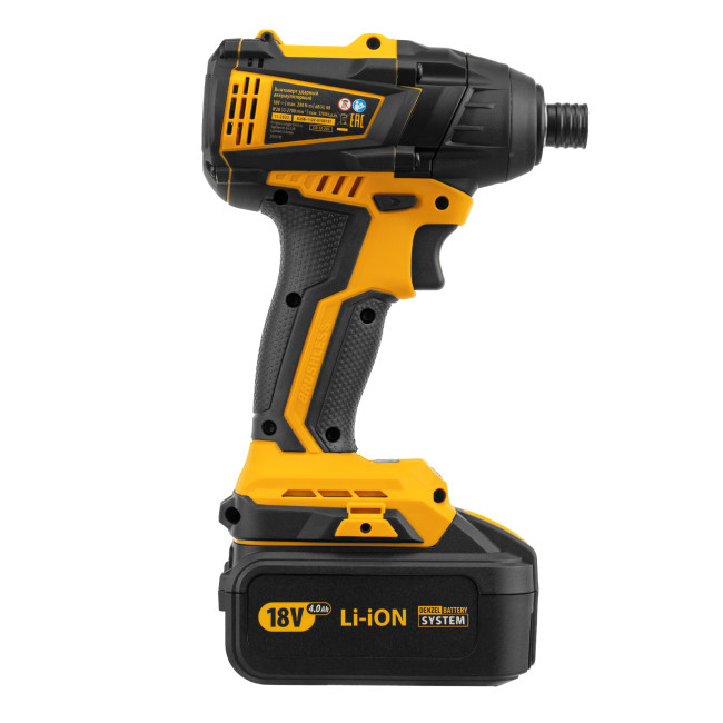 Винтоверт ударный аккумуляторный бесщет CID-IB-200 18В Li-Ion Denzel в Новосибирске